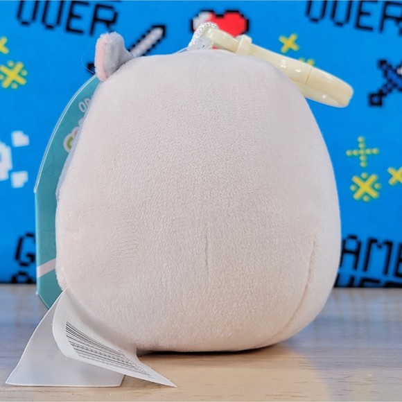 Squishmallow Pax the Hamster 3.5" Clip UltraSoft Stuffed Animal Toy Plush NWT - Picture 5 of 12